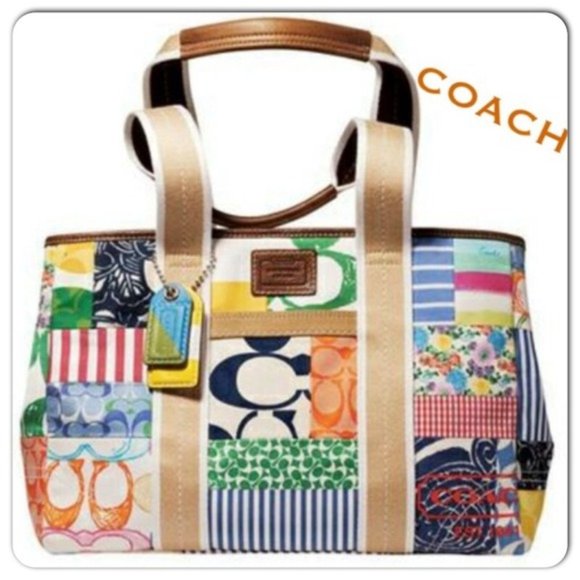 Coach Patchwork Tote